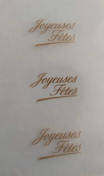 &quot;Joyeuses Fêtes&quot; (N053)-336