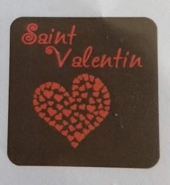 SV011 - &quot;Saint-Valentin&quot; Coeur en coeurs - 288u (CH002)