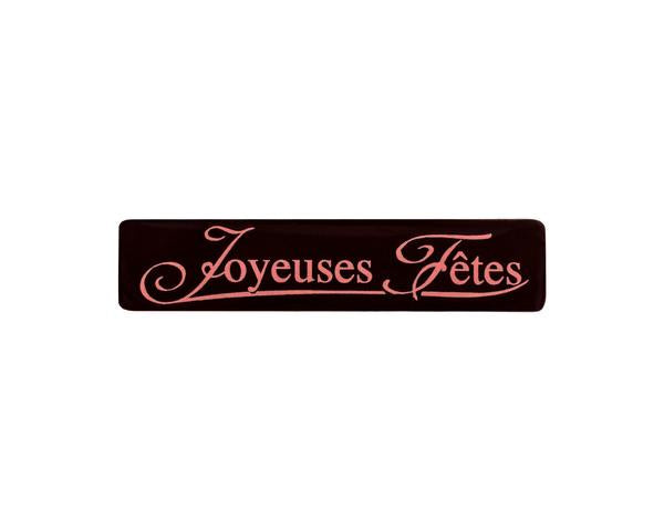 &quot;Joyeuses Fêtes&quot; Rose (N121)-192