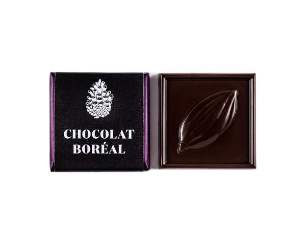 500 DARK chocolate squares &quot;Chocolat Boreal&quot;