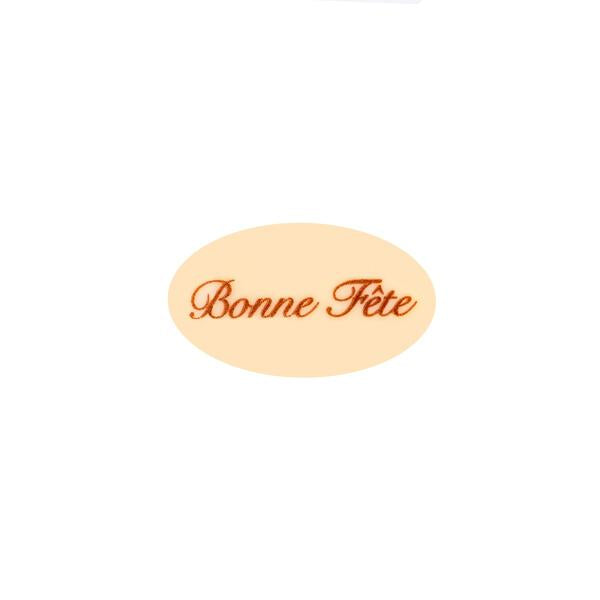 BF002 - &quot;Bonne fête&quot; WHITE - 336