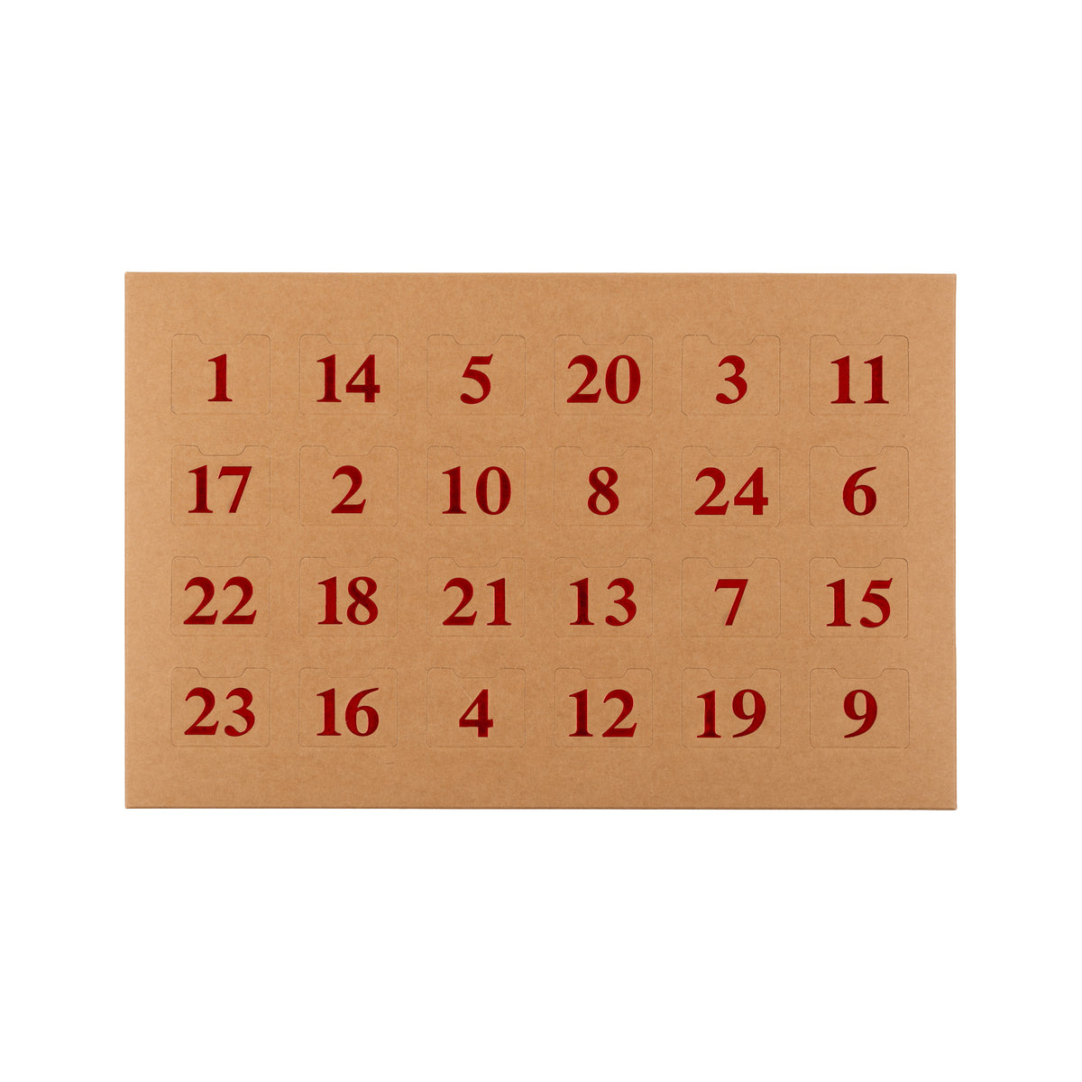 Boreal Advent calendar - Kraft
