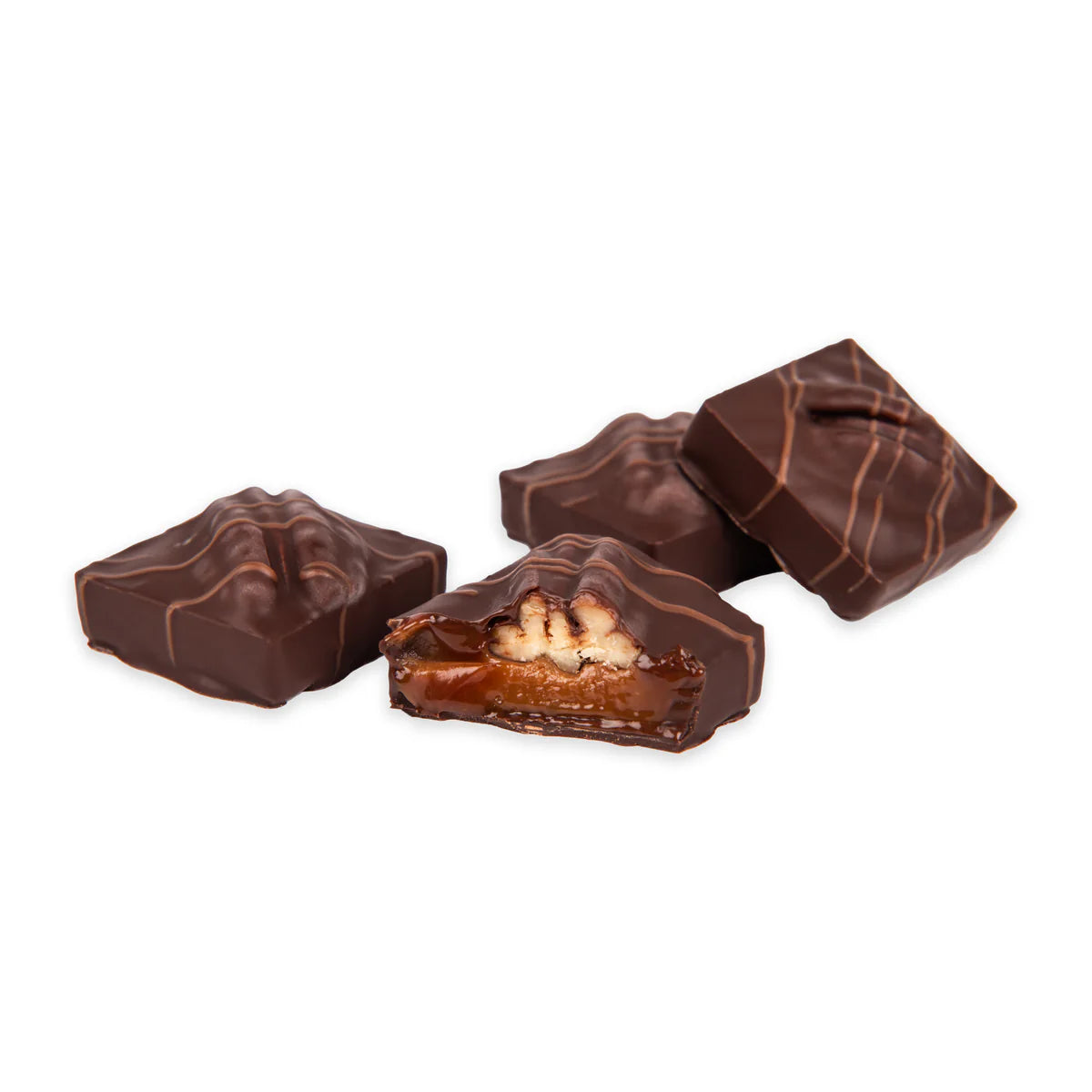 DARK - Pecan Caramel Bites (caramel) by tray
