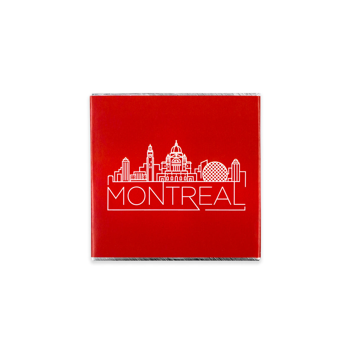 Tablette carrée Montréal (45 g)