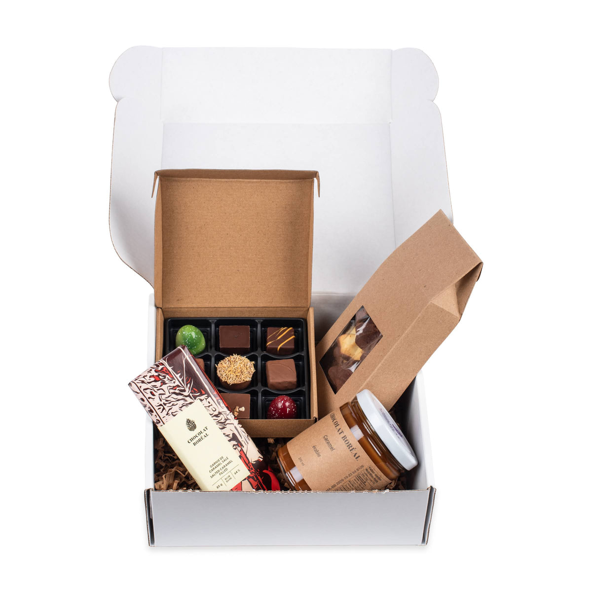 Coffret gourmand personnalisable