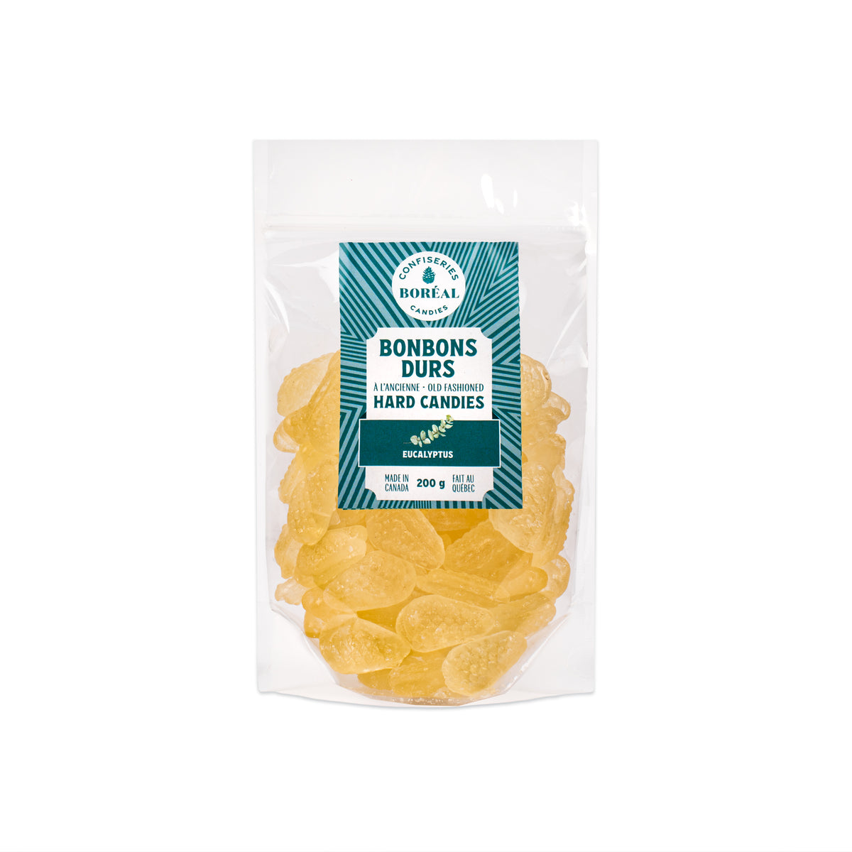 Sachet - BONBONS DURS à l'ancienne : Eucalyptus (200g)