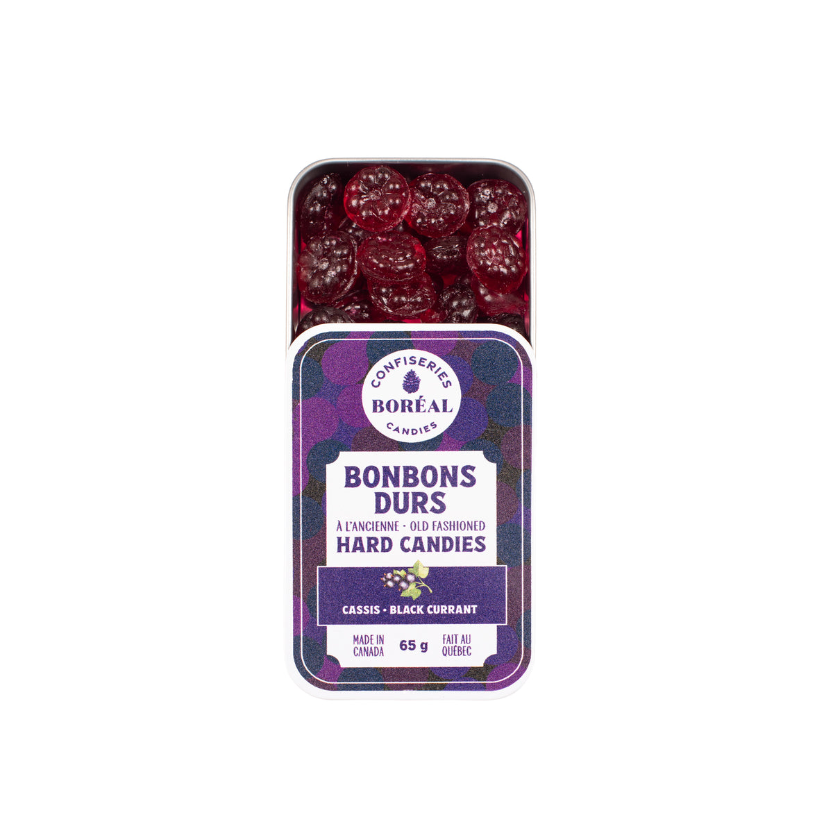 HARD CANDIES Old fashioned : Black Currant (65gr)