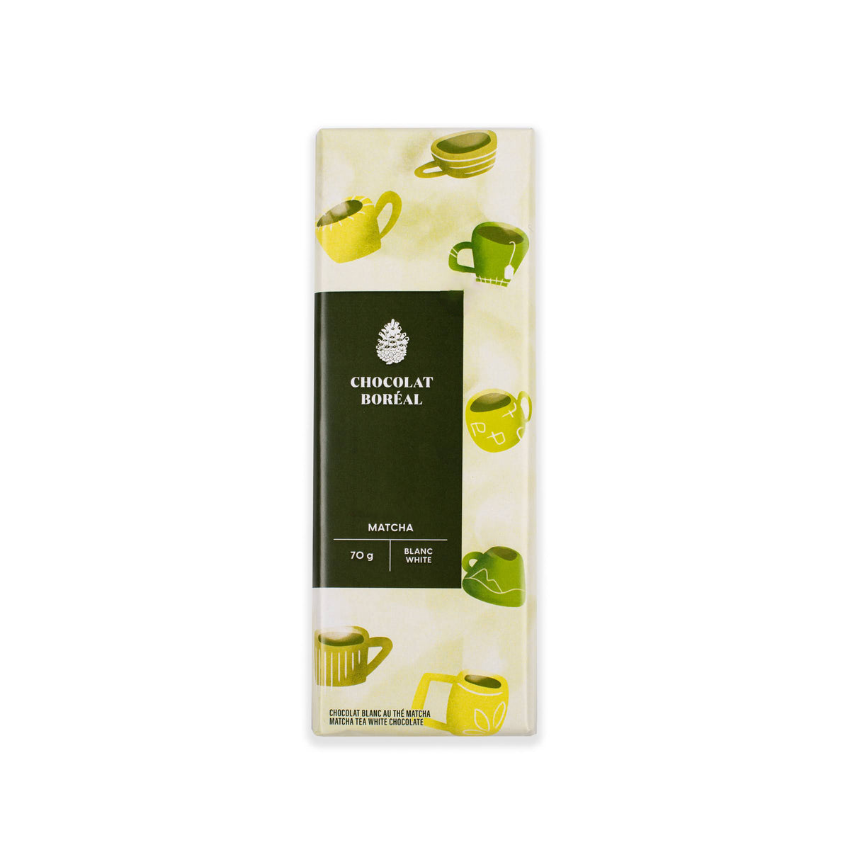 Tea time WHITE - Organic ingredients Matcha (70gr)