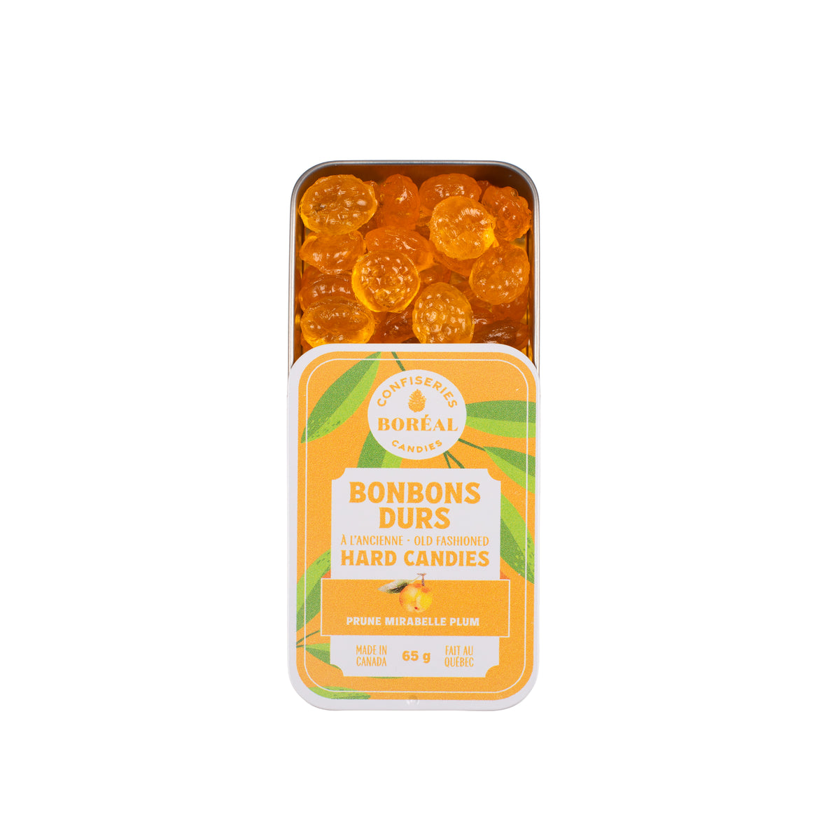 BONBONS DURS à l'ancienne : Prune Mirabelle (65g)