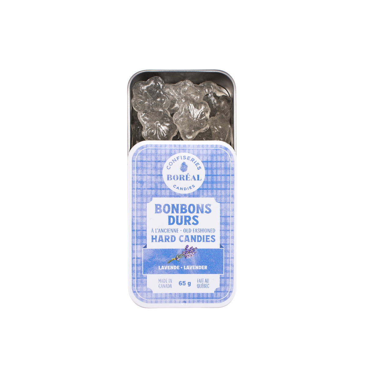 BONBONS DURS à l'ancienne : Lavande (65g)
