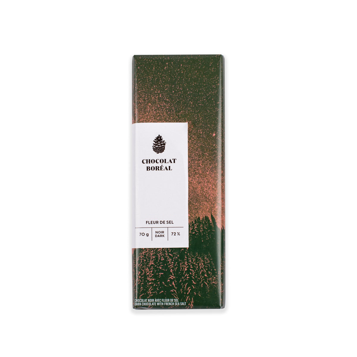 Organic ingredients DARK - French sea salt (70gr)