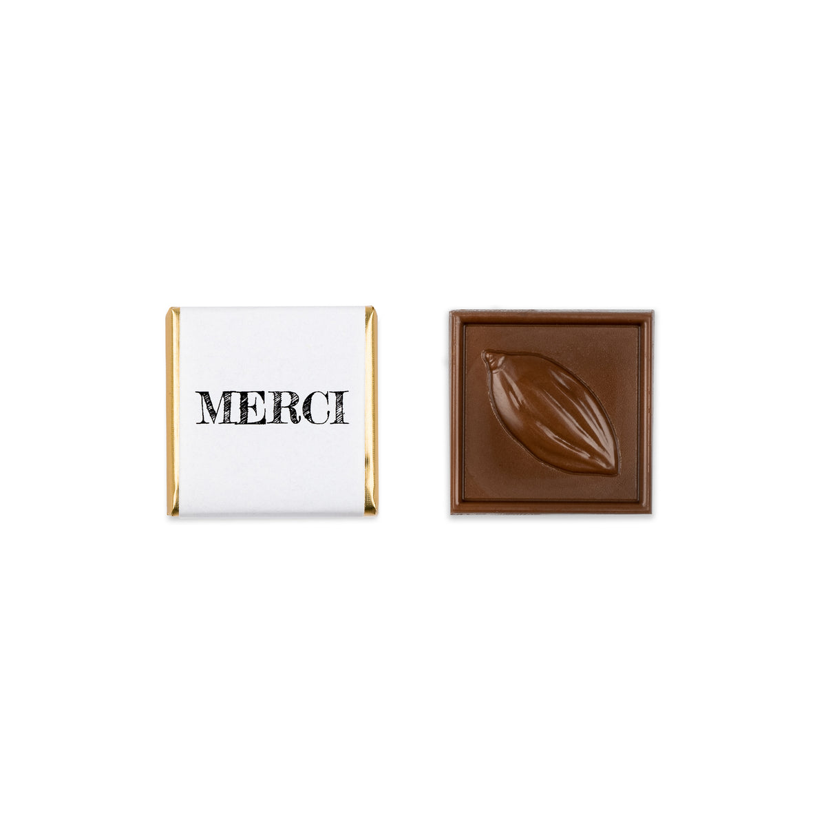 100 chocolate &quot;Merci&quot; squares - 0.50$ each