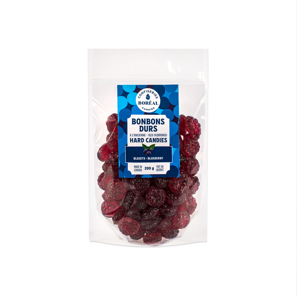Sachet - BONBONS DURS à l'ancienne : Bleuets (200g)