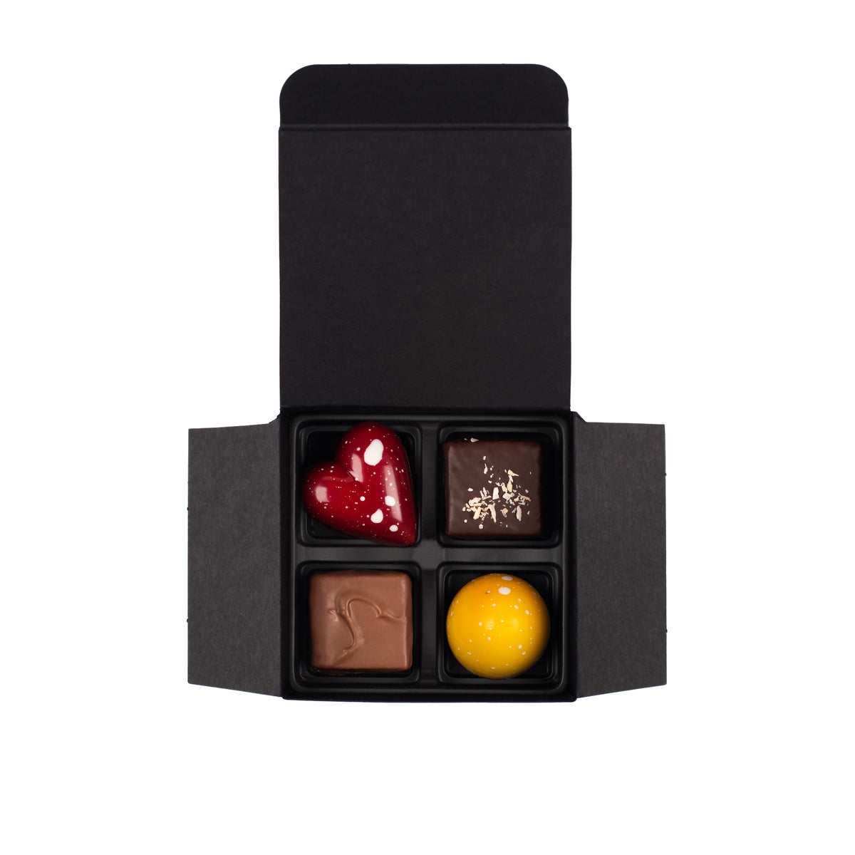 Boîte de 4 chocolats assortis