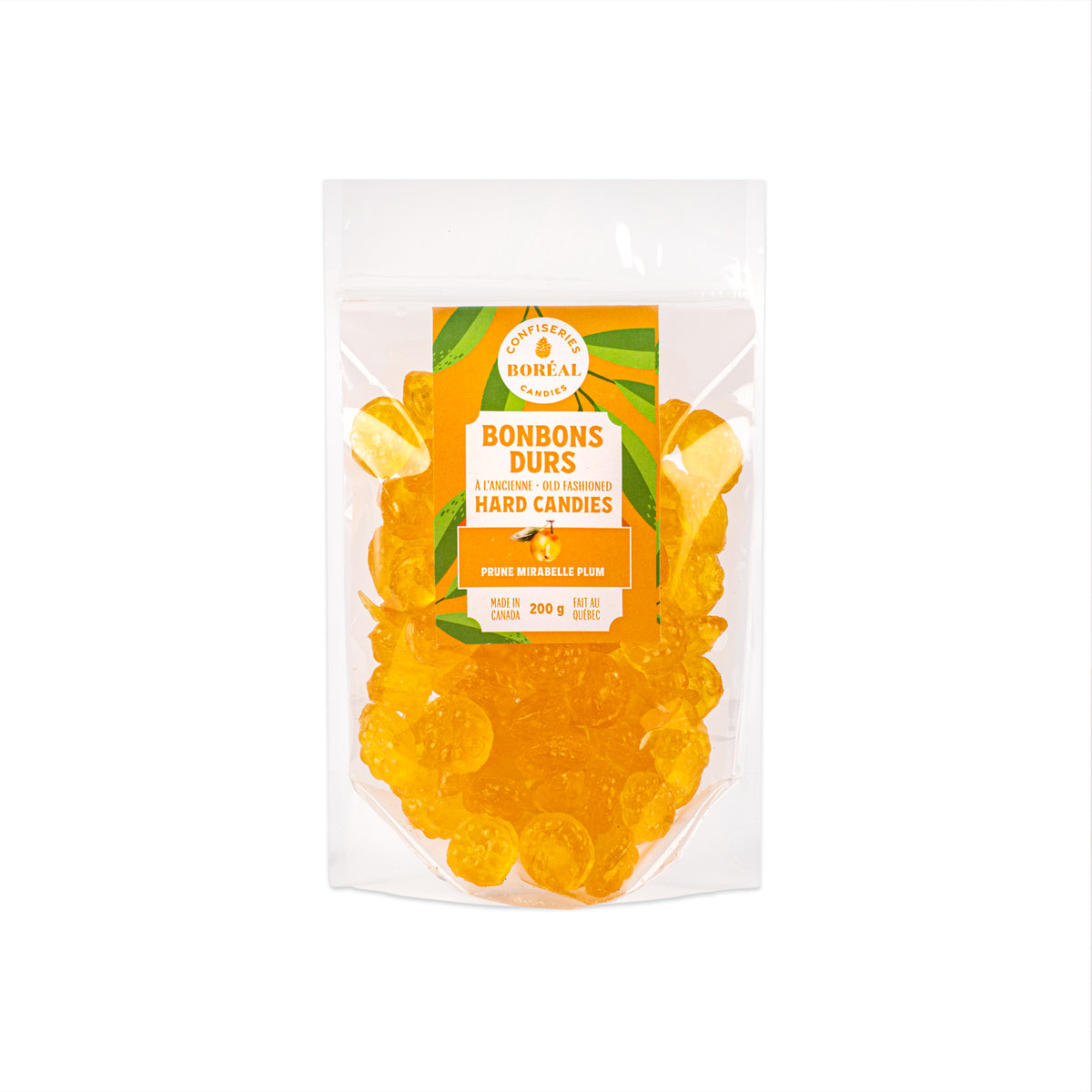 Sachet - BONBONS DURS à l'ancienne : Prune Mirabelle (200g)