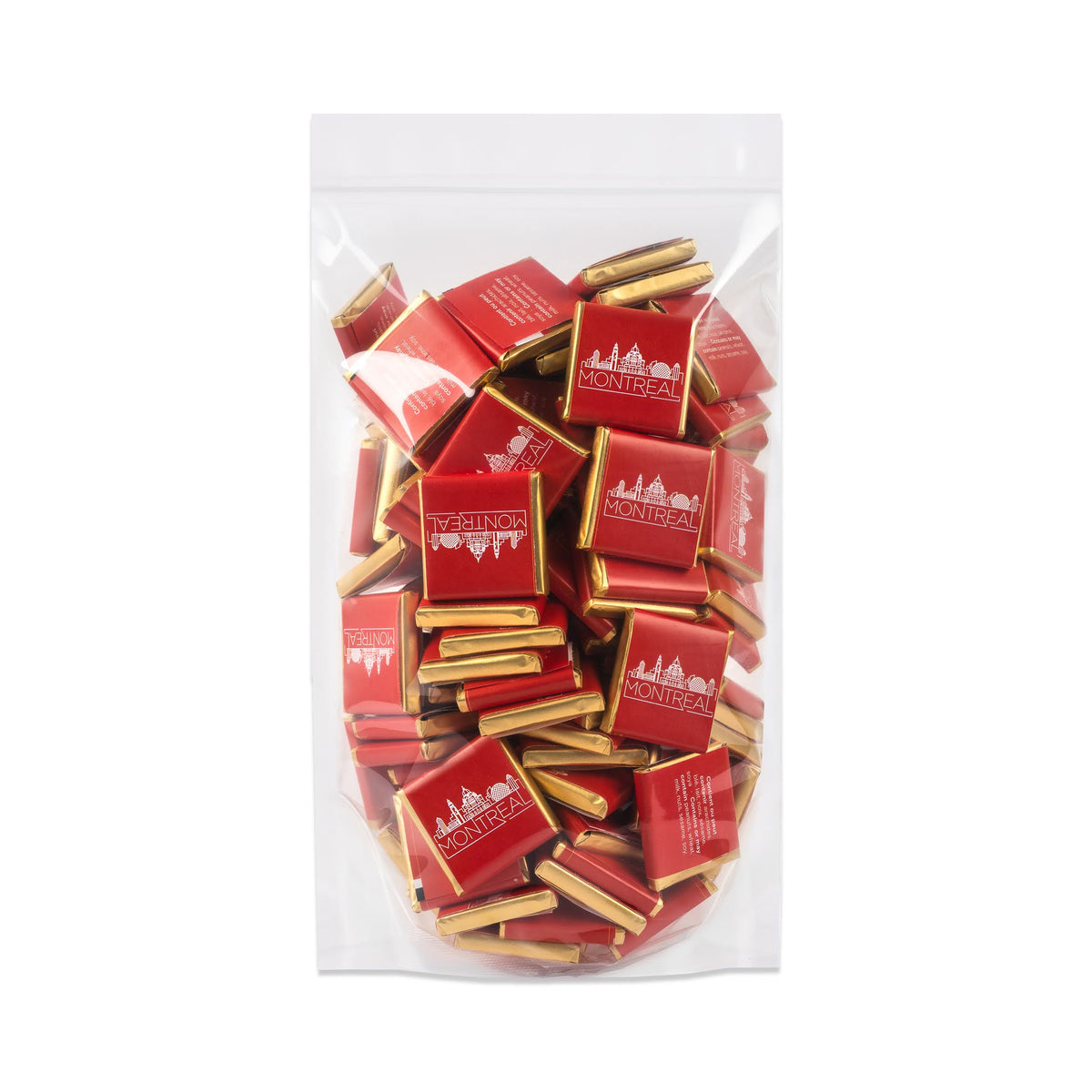 100 chocolate MTL squares - 0.50$ each