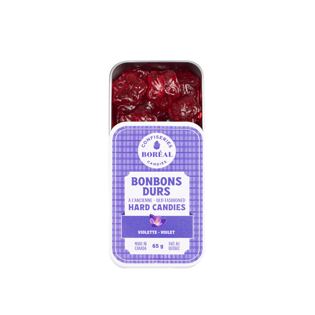 HARD CANDIES Old fashioned : Violet (65gr)