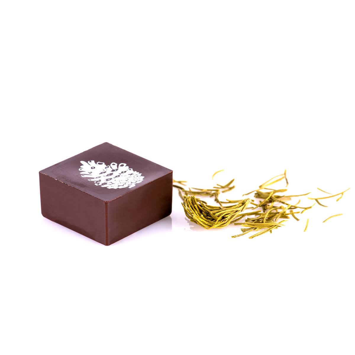 NOIR - Sapin baumier (ganache) en plateau