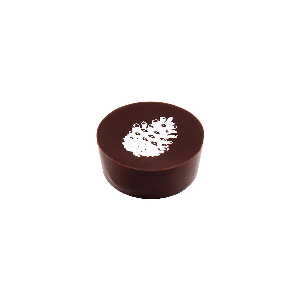 NOIR - Sapin baumier (ganache) en plateau