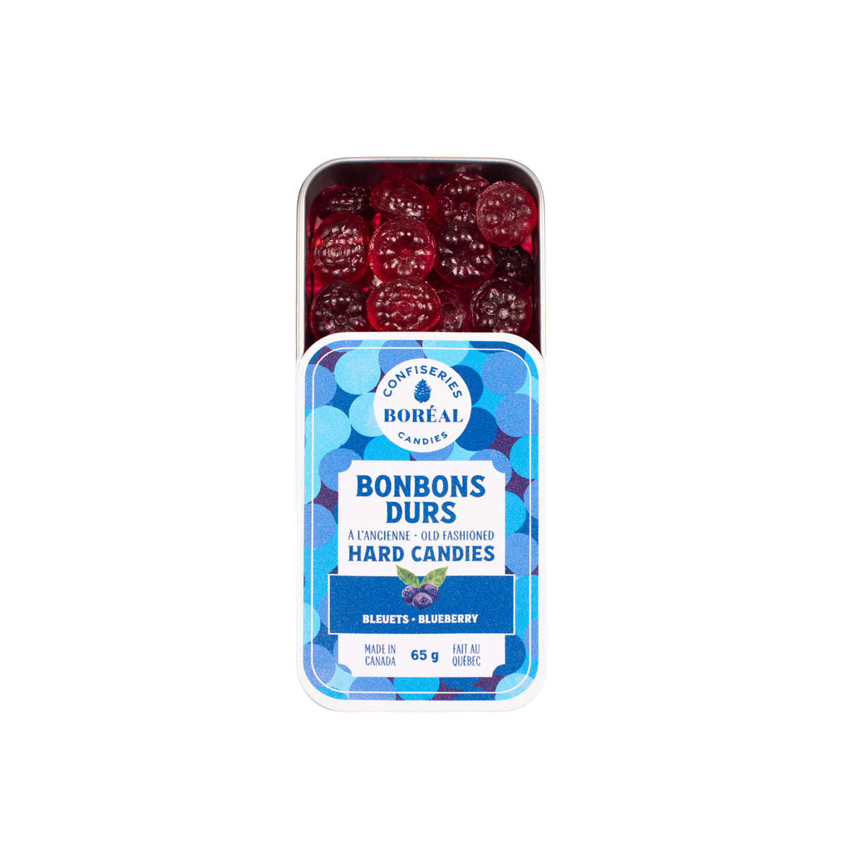 BONBONS DURS à l'ancienne : Bleuets (65g)