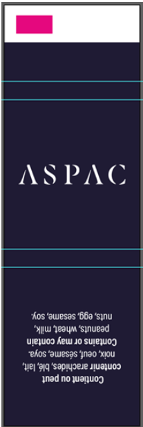 ASP001 - Napolitain Personnalisée - NOIR - ARGENT + SLEEVE