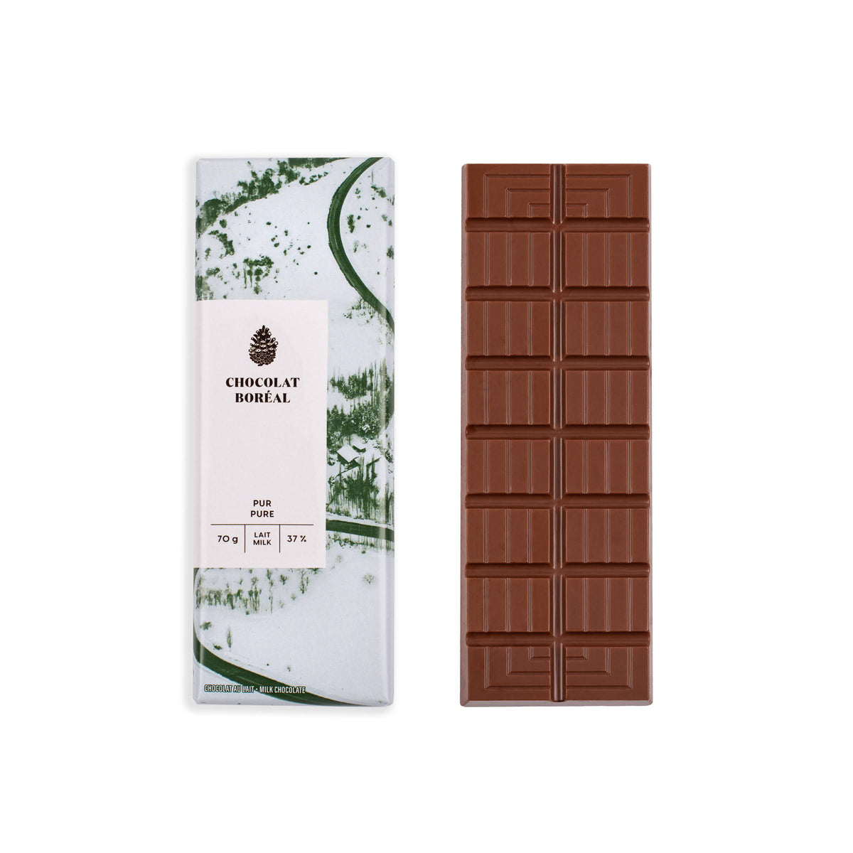 Organic ingredients MILK - Pure (70gr)