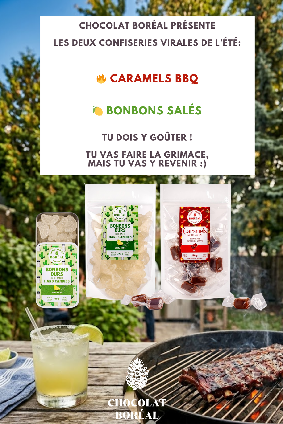 Caramel mou VIRAL - En papillotes : BBQ (128g)