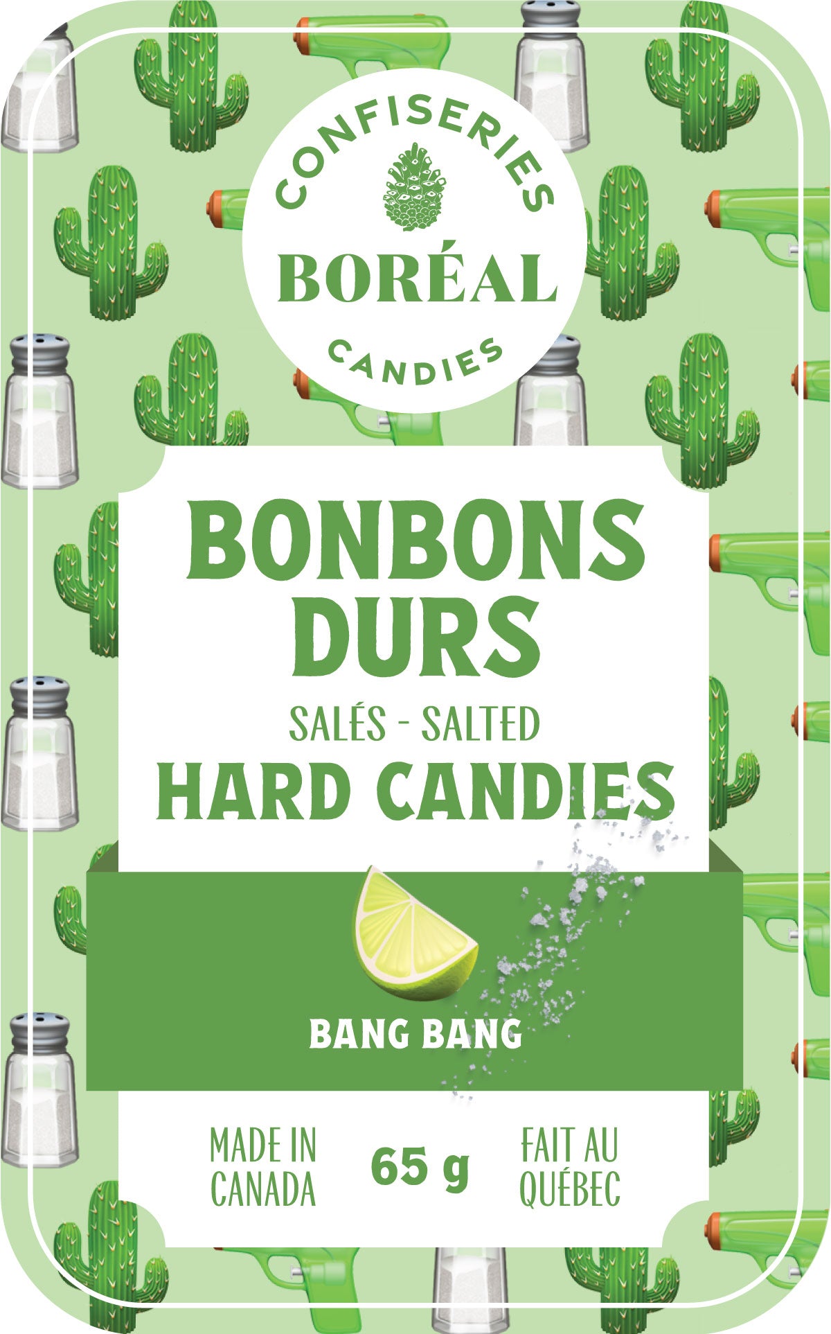 Bonbon salé VIRAL: Bang Bang (lime & sel) (65g)