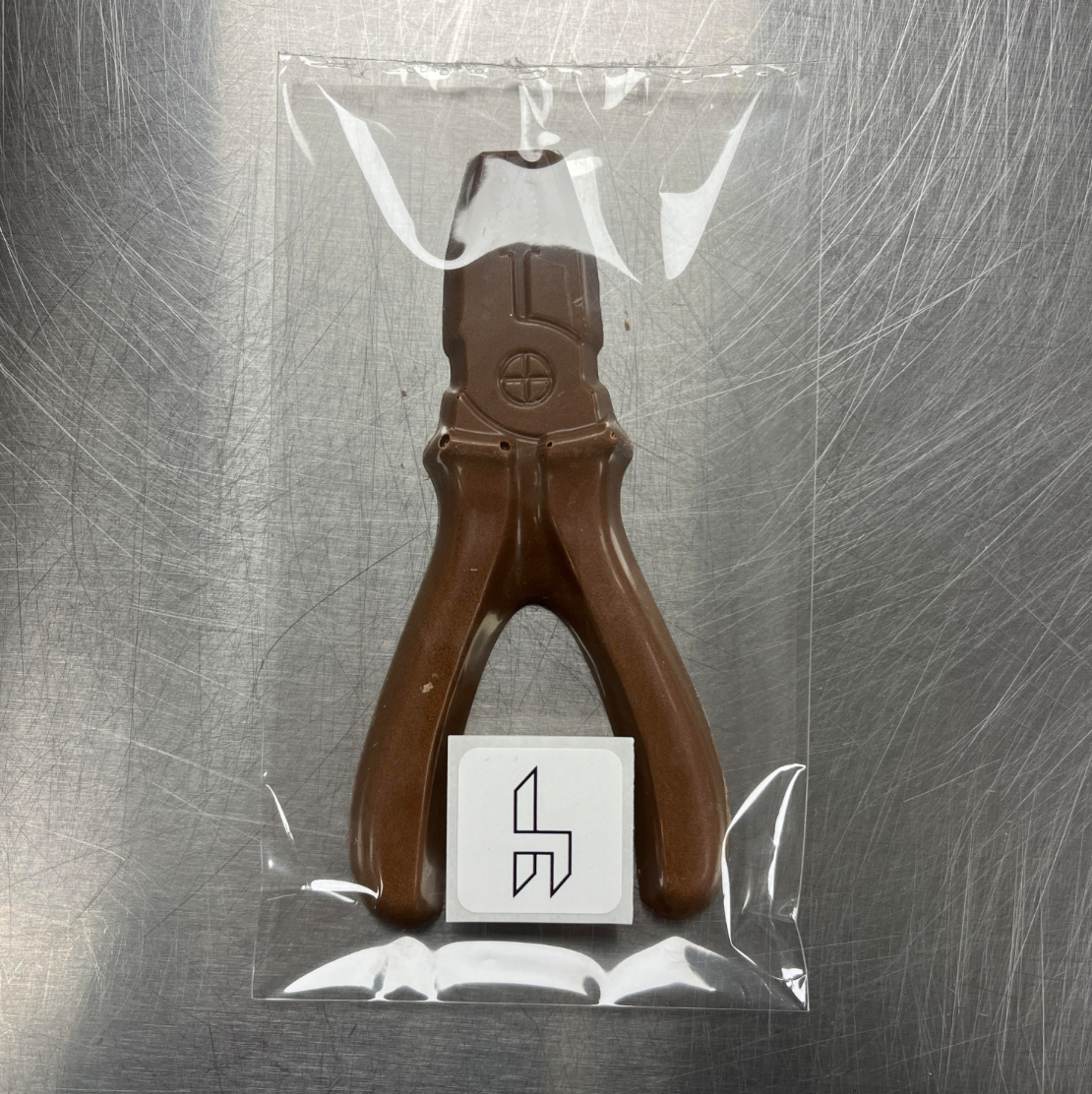 Humaniti - Chocolat au lait - Paquet de 50 outils variés emballés individuellement