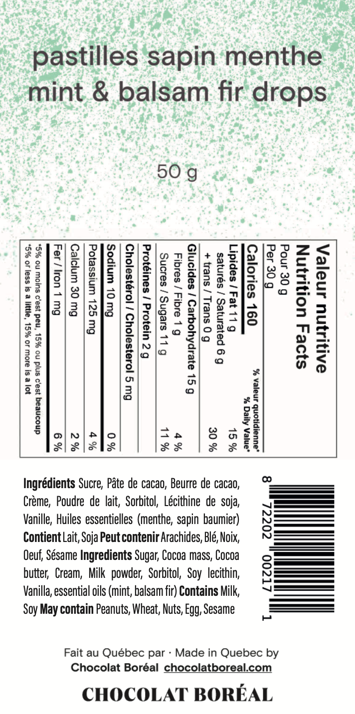 Fir-mint drops - 16 units