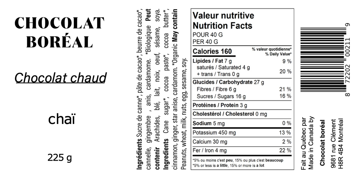 Poudre de chocolat chaud