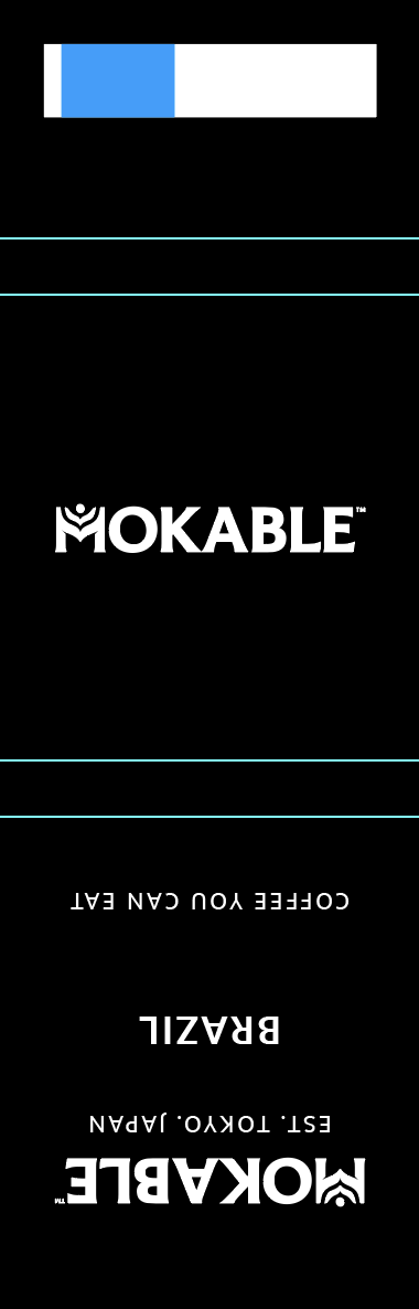MOKABLE - Napolitain perso - MOKABLE BRAZIL fond noir - ALU OR (MOK005 ...