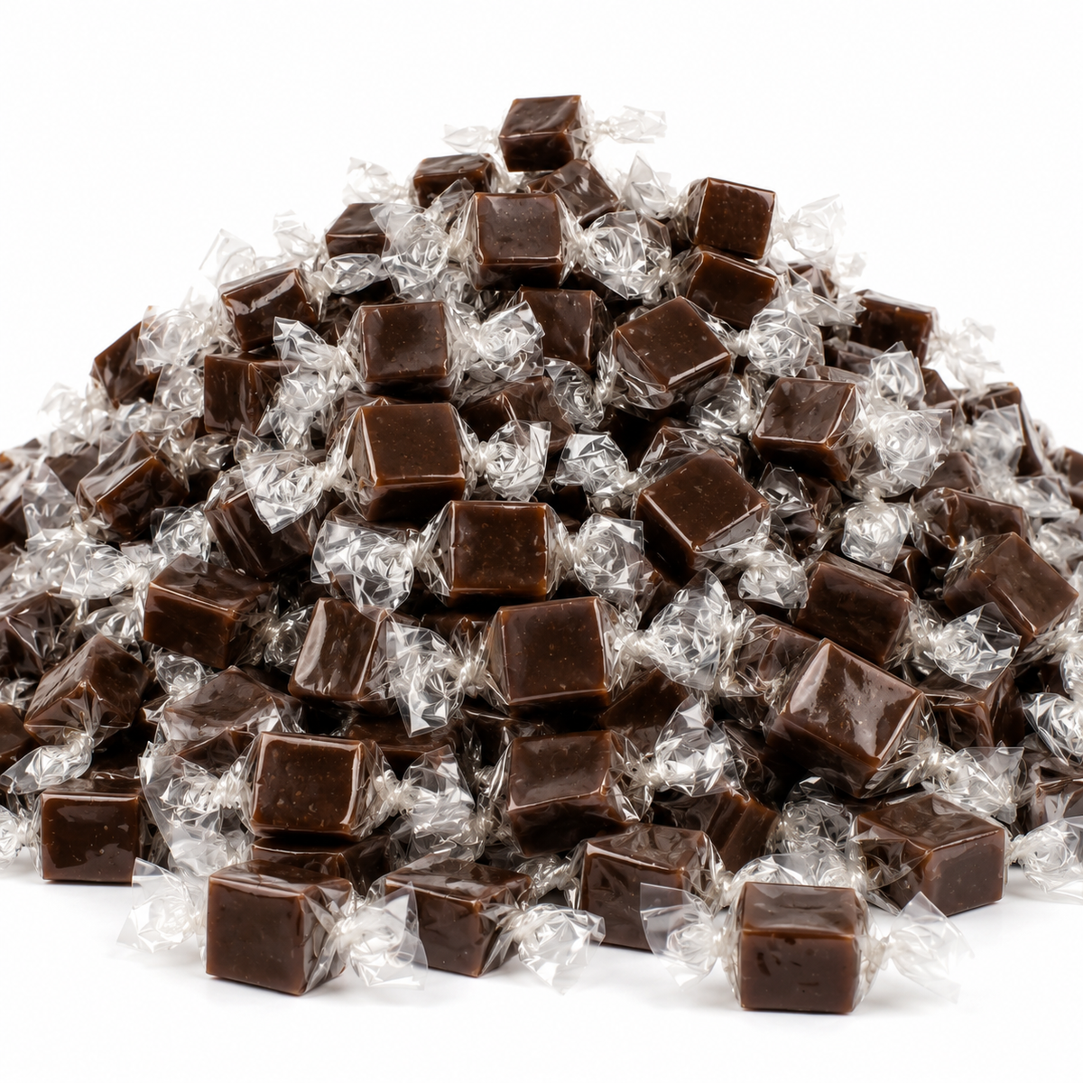 200 Caramels MOUS - En papillotes : Café (En VRAC)