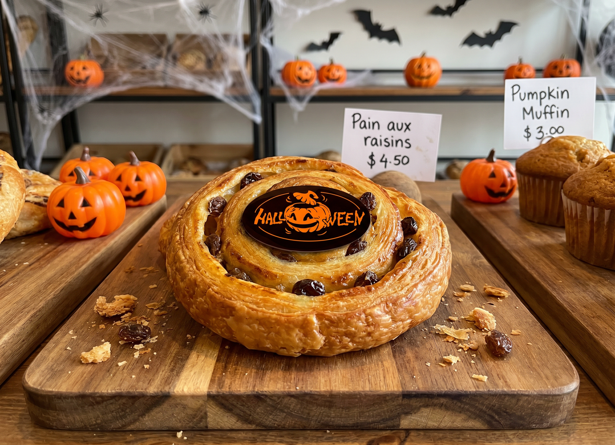 144 x H011 "Halloween" Citrouille (CH117 - 37 x 58 mm)