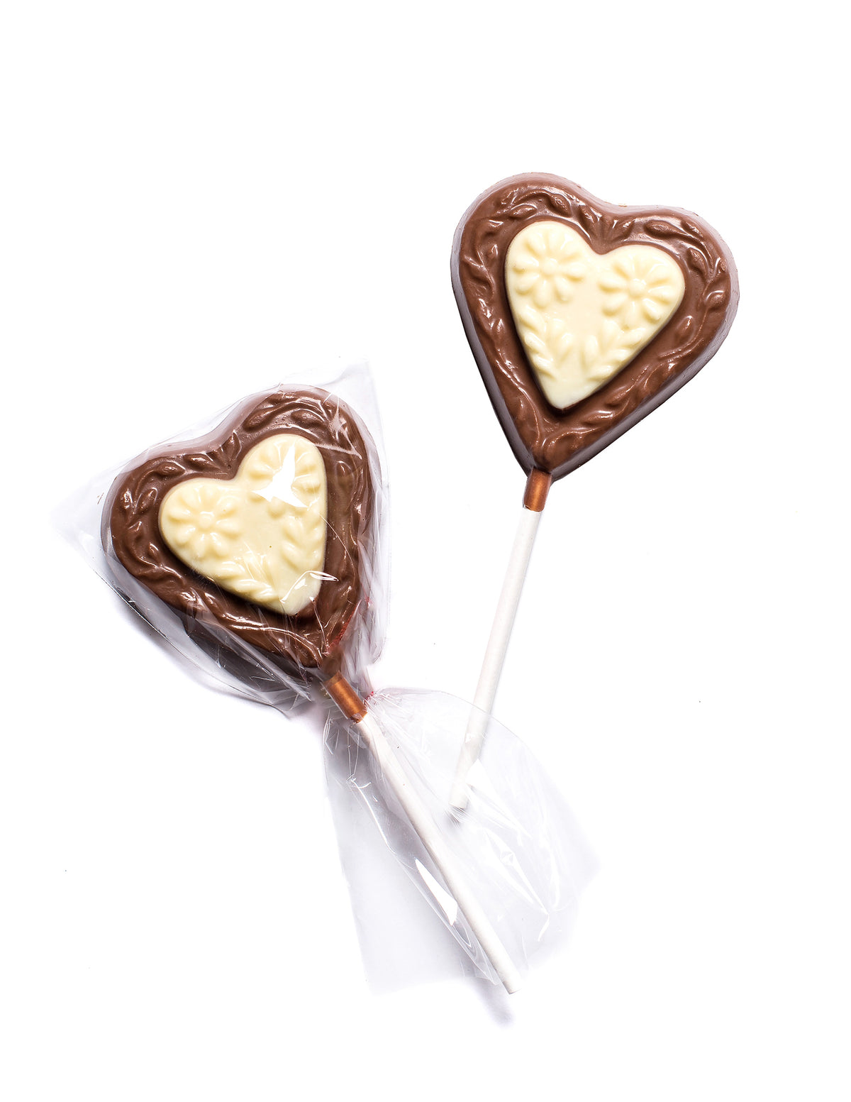 Large Valentine&#39;s day heart-shaped lollipop