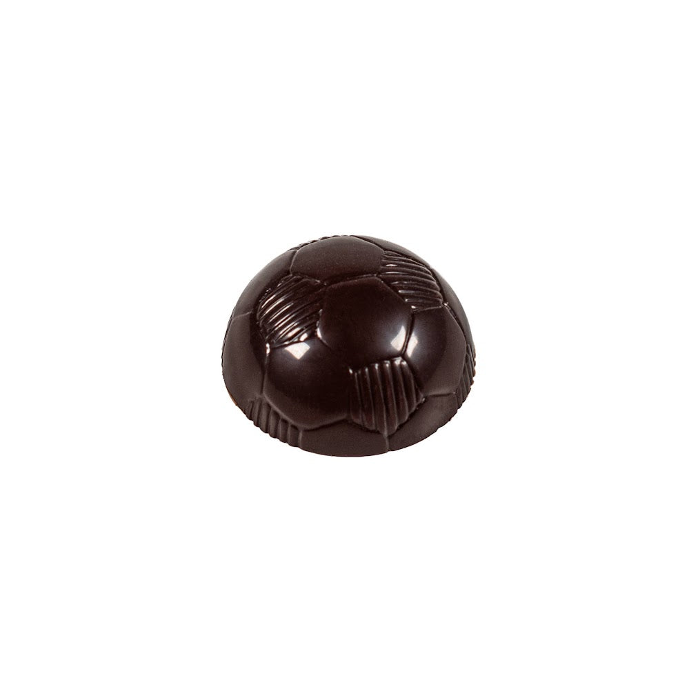 *NOIR - Ballon de football/soccer (caramel) en plateau