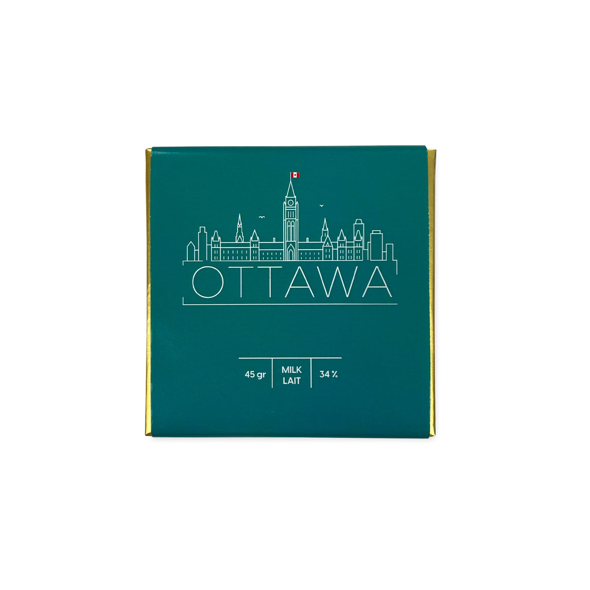 Ottawa Square Chocolate Bar (45 gr)