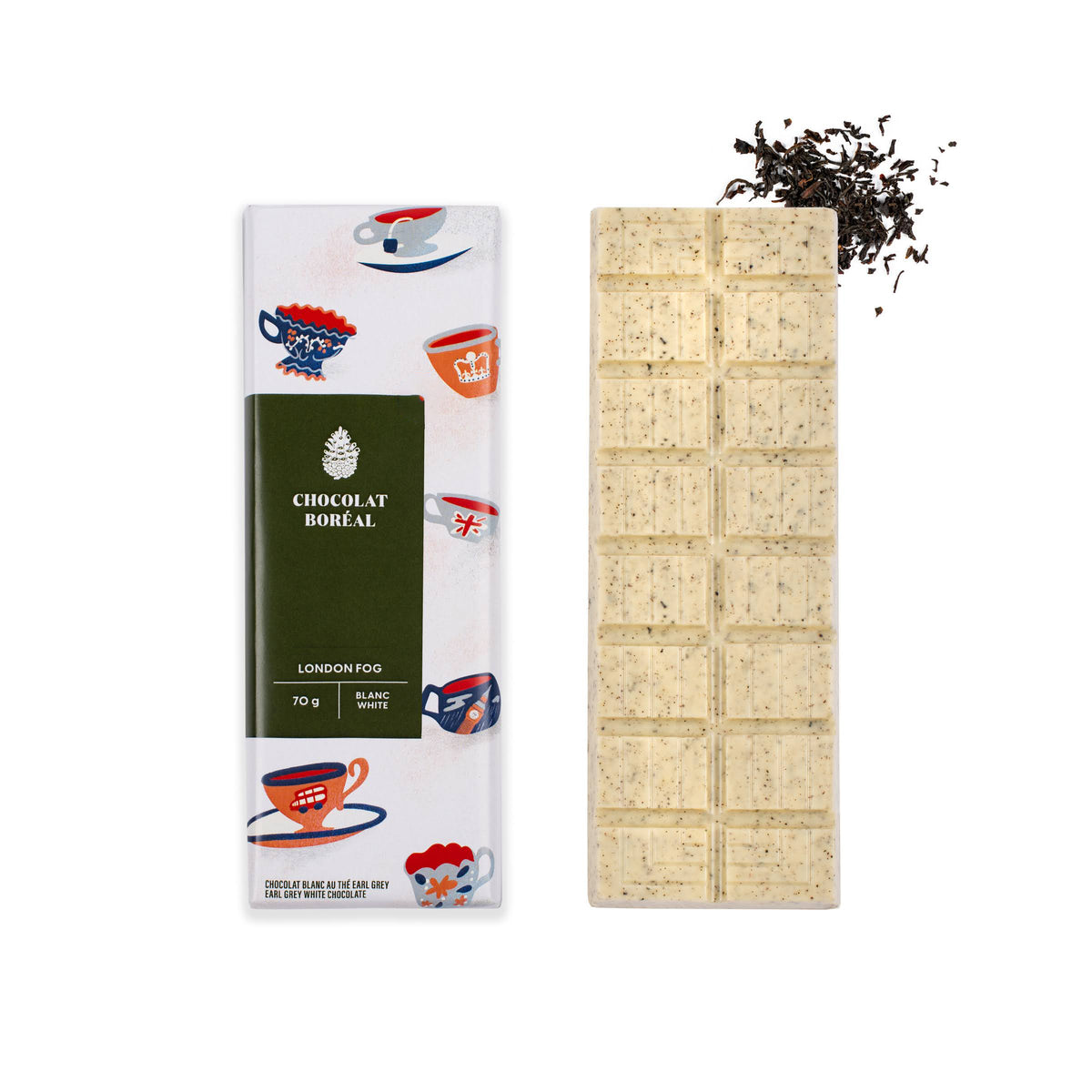 Tea time WHITE - London fog Organic ingredients (70gr)