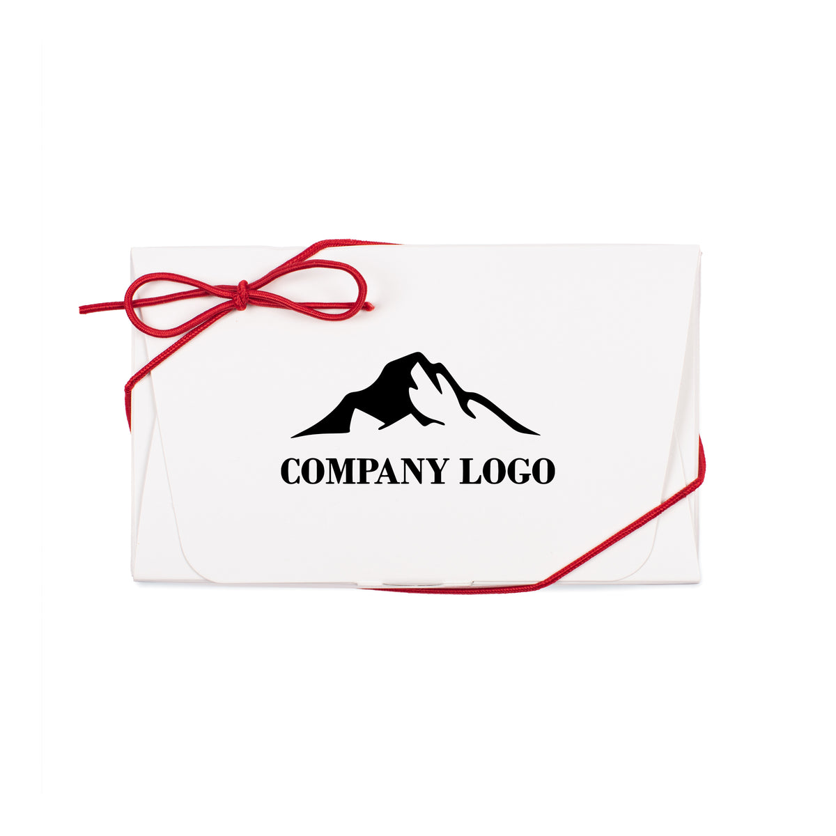 Customized white box of 8 chocolates