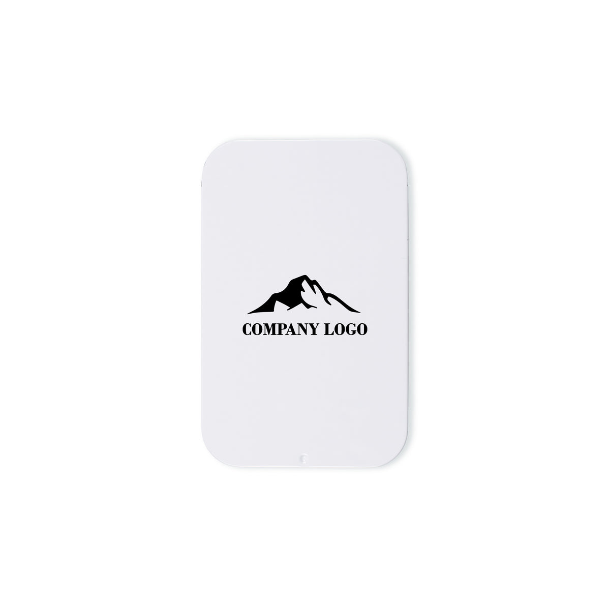 Customized white metal sliding box HARD CANDIES