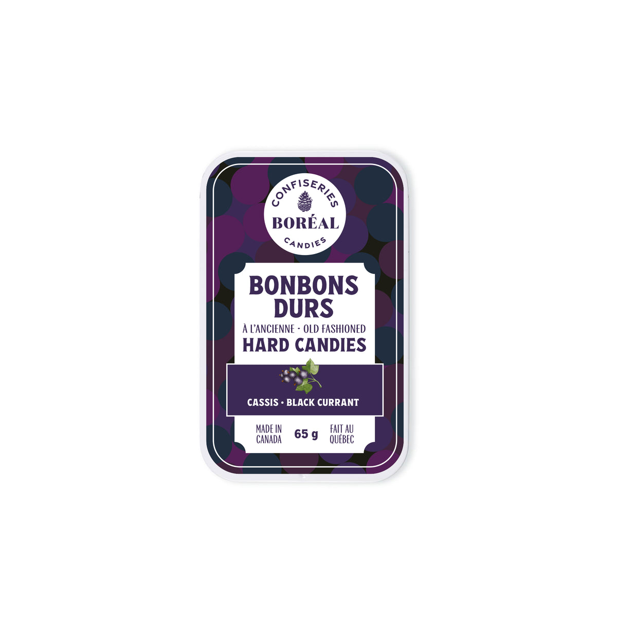 HARD CANDIES Old fashioned : Black Currant (65gr)