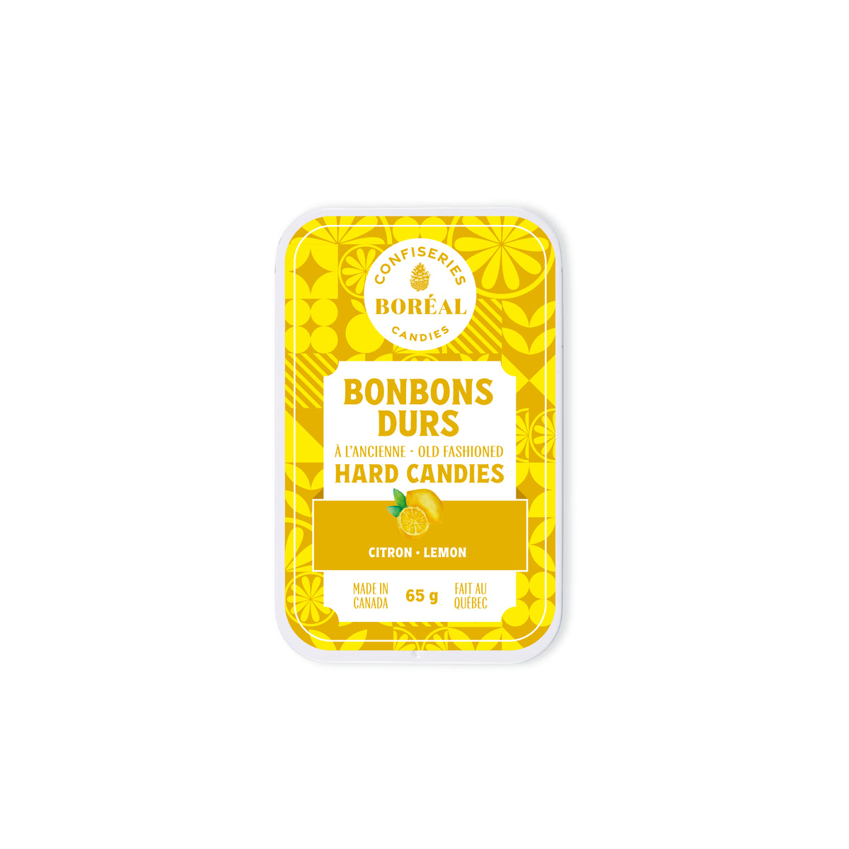 HARD CANDIES Old fashioned : Lemon (65gr)