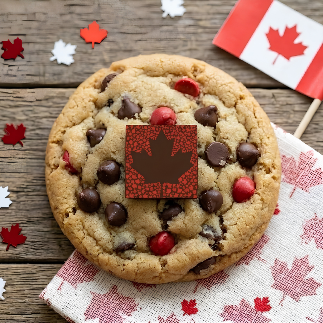 288 x FC001 - Canada Day July 1st - Dark (CH002 - 30 mm)