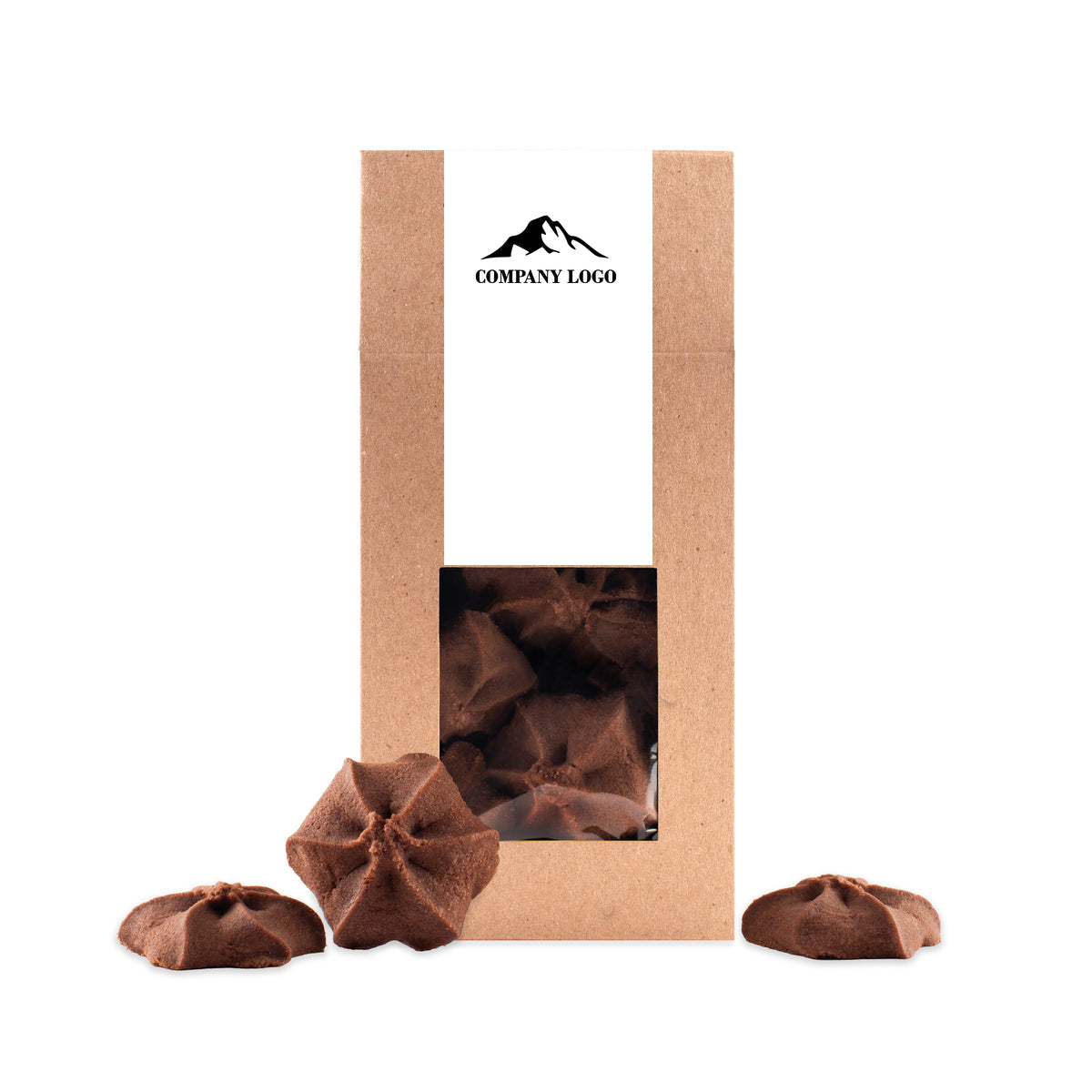 Personalized box of shortbread cookies