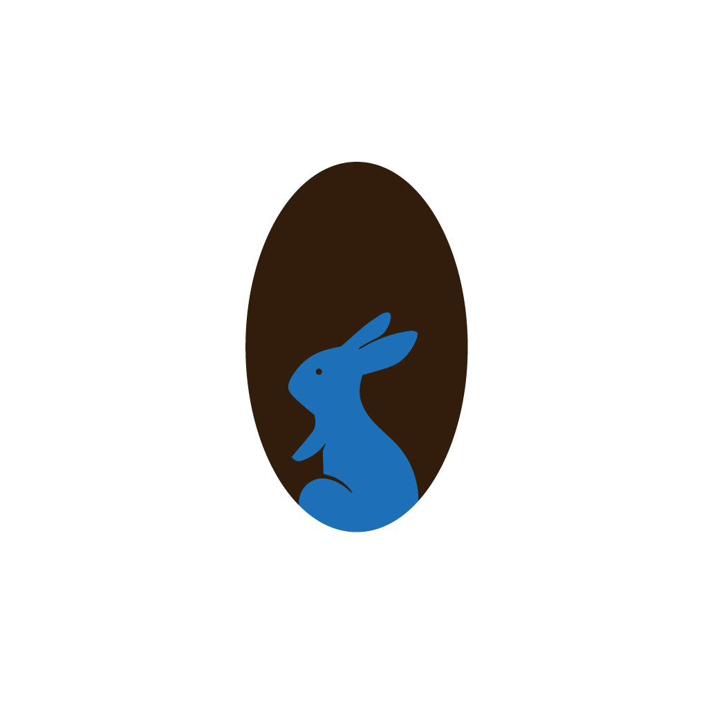 Blue Easter Bunny - DARK (CH058-336) - P060