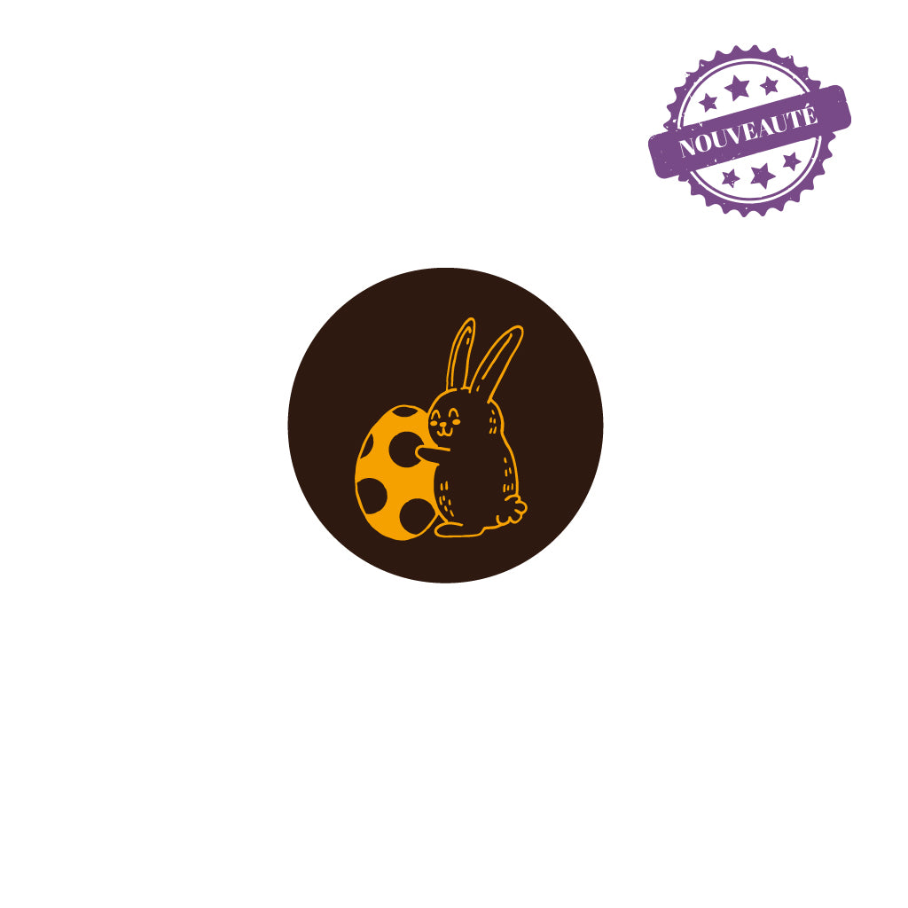 Lapin et son oeuf - Noir (CH029-288) P071