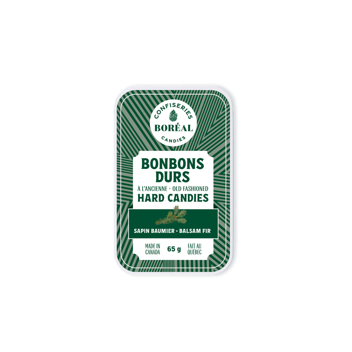 BONBONS DURS à l'ancienne : Sapin baumier (65g)