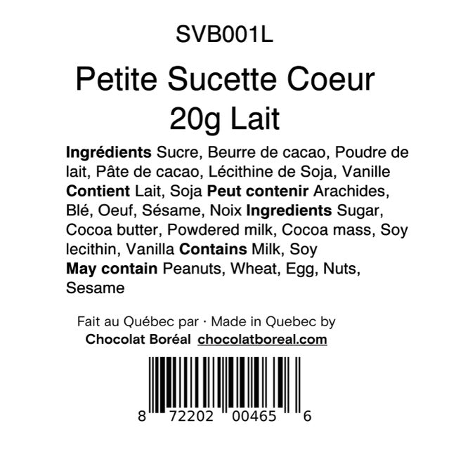 Small heart-shaped Valentine's Day lollipop