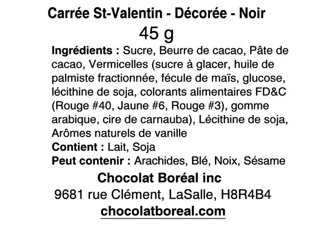 Valentine's Day decorated bar