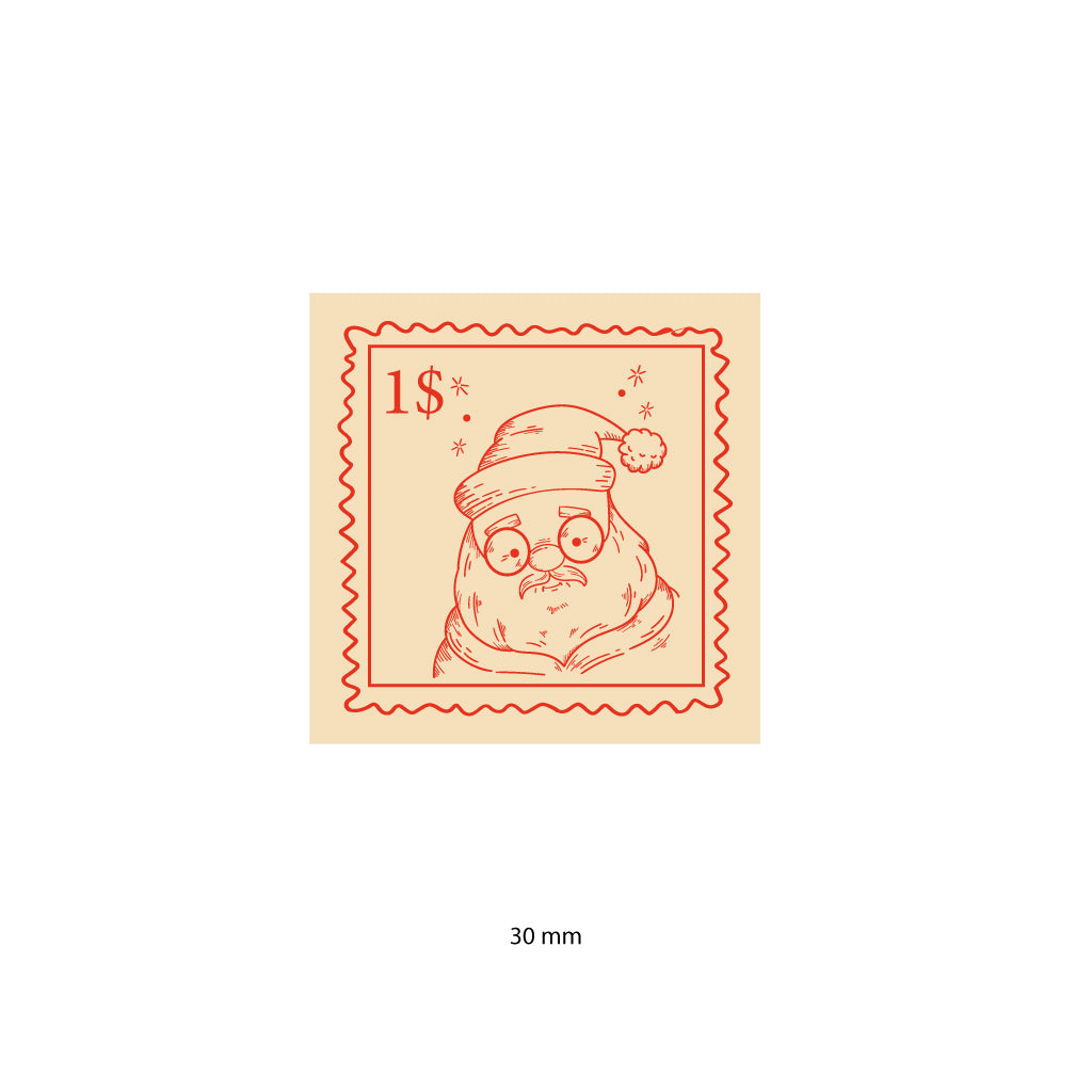 A winter whisper… stamped. - White (CH002)